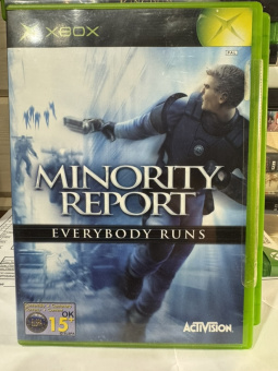 Minority Report Everybody Runs original [XBOX, английская версия] USED