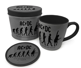 Набор подарочный Ac Dc The Evolution Of Rock (короб, кружка 325мл, подстаканник) GP85528