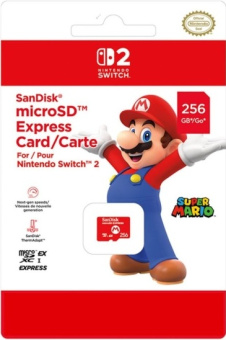 Карта памяти microSD Express Card 256Gb для Nintendo Switch 2