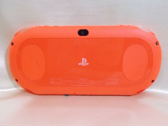 PS Vita Slim 2000 Wi-Fi White (неоновый оранжевый  2