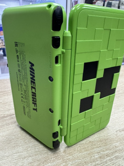 New Nintendo 2DS XL (черный + зеленый) Minecraft + 32 Gb (Игры) [USED] 2