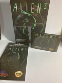 картинка Полная реплика Alien 3 с мануалом [Sega]. Купить Полная реплика Alien 3 с мануалом [Sega] в магазине 66game.ru