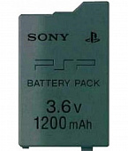 картинка Аккумулятор PSP Slim 2000-3000 1200 mAh 3.6V (Original). Купить Аккумулятор PSP Slim 2000-3000 1200 mAh 3.6V (Original) в магазине 66game.ru