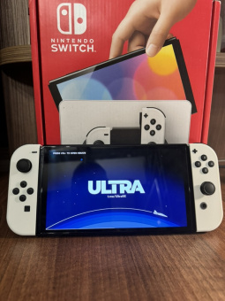 Nintendo Switch Oled Hwfly+ 128GB игры NEW