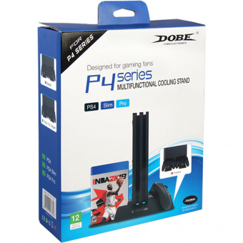 Подставка с охлаждением и подсветкой PS4 Slim Pro DOBE (TP4-1785)
