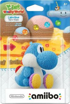 Фигурка Amiibo Light-Blue Yarn Yoshi