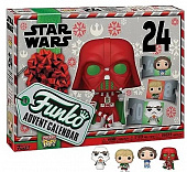 картинка Набор подарочный Funko Advent Calendar Star Wars Holiday 2022 (Pkt POP) 24 фигурки 62090 от магазина 66game.ru