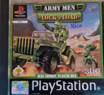 Army Men - Lock 'n' Load original [PS1, английская версия] USED