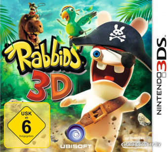 Rabbids 3D [3DS] USED