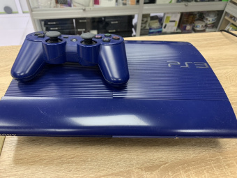 Sony PlayStation 3 Super Slim 500Gb синяя