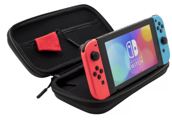 Сумка Super Mario Green Mushroom (500-224-1UP) Switch Lite OLED светится в темноте PDP 2