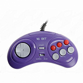 картинка Джойстик Sega turbo фиолетовый. Купить Джойстик Sega turbo фиолетовый в магазине 66game.ru