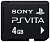 картинка Карта памяти Sony PS Vita Memory Card 4 Gb [Оригинал] USED. Купить Карта памяти Sony PS Vita Memory Card 4 Gb [Оригинал] USED в магазине 66game.ru