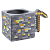 картинка Кружка 3D Minecraft Gold Pickaxe Mug 550ml (PP8776MCF) от магазина 66game.ru