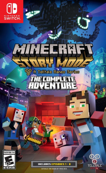 Minecraft Story Mode Complete Edition [NSW, английская версия]