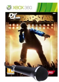 Def Jam Rapstar+ микрофон  [Xbox 360, английская версия]