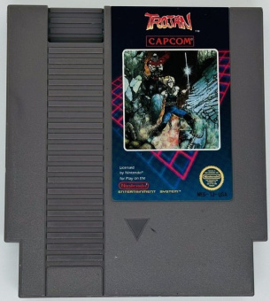 Nintendo NES Trojan ORIGINAL !!! NTSC
