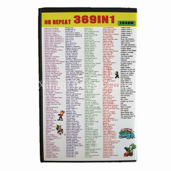 Nintendo Super 369 in 1 1