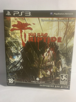 Обложка игры Dead Island Riptide PS3