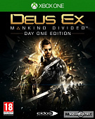 картинка Deus EX: Mankind Divided - Day one edition [Xbox One, русская версия] USED. Купить Deus EX: Mankind Divided - Day one edition [Xbox One, русская версия] USED в магазине 66game.ru
