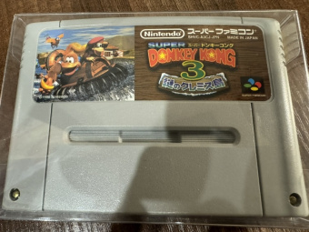 Super Donkey Kong Country 3 (SNES JAPAN) ORIGINAL Б У