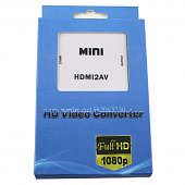картинка Конвертер HDMI в композитный Video+аудио (L/R), поддержка 480P 720P 1080P от магазина 66game.ru
