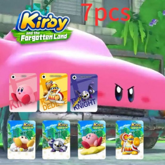7 карт Amiibo Kirby and the Forgotten Land с NXP чипом