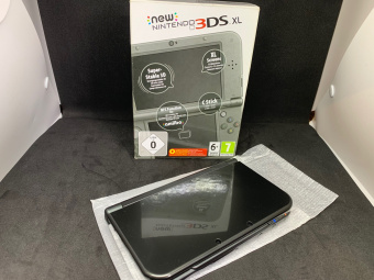 New Nintendo 3DS XL Black + Luma (Игры) [USED] 1