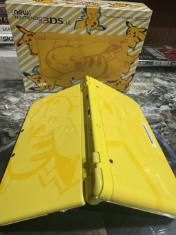 New Nintendo 3DS XL LL Pokemon Pikachu (два IPS} 1