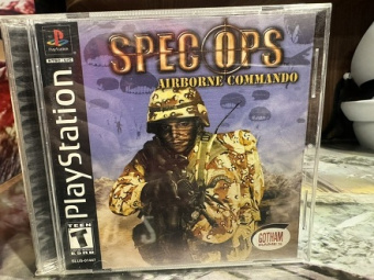 Spec Ops Airborne Commando original [PS1, английская версия] USED