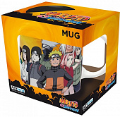 картинка Кружка Naruto Shippuden Mug 320 ml Ninjas de Konoha subli x2 ABYMUG728 от магазина 66game.ru