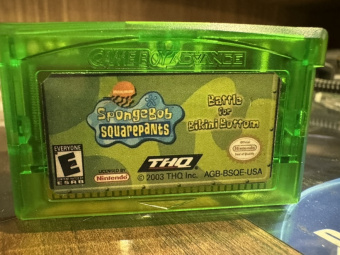 SpongeBob Squarepants Battle Bikini Bottom (Cпанчбоб) [GBA]