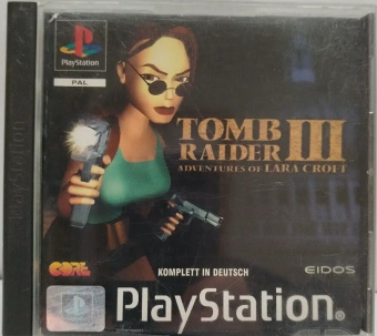Tomb Raider III - Adventures of Lara Croft original [PS1, английская версия] USED