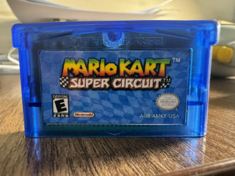 Mario Kart - Super Circuit (английская  версия) [GBA]
