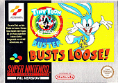 Tiny Toon Adventures - Buster Busts Loose! (SNES PAL). Купить Tiny Toon Adventures - Buster Busts Loose! (SNES PAL) в магазине 66game.ru