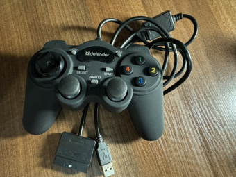 Проводной геймпад Defender Game Racer Turbo RS3