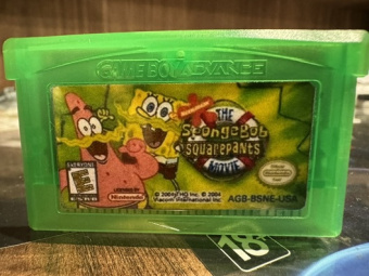 SpongeBob SquarePants The Movie (английская  версия) [GBA]