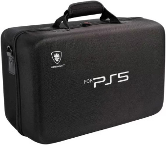 Сумка для консоли и геймпадов PS5 Slim DeadSkull Black