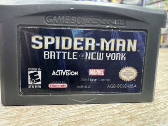 Spider-Man Battle for New York (Русская версия) (Человек паук)[GBA]