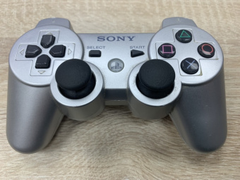 Геймпад Dualshock 3 Серебро для PS3 (Original)