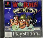 картинка Worms World Party original [PS1, английская версия] USED от магазина 66game.ru