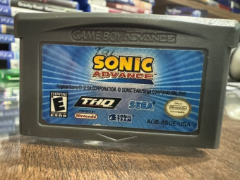 Sonic Advance (Русская версия) [GBA]
