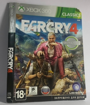 Обложка игры Far Cry 4 Xbox 360