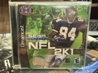 NFL Football 2K1 2001 (лицензия) USA Dreamcast USED