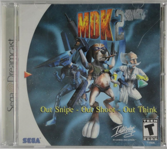MDK 2 (лицензия) USA Dreamcast USED