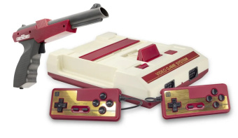Retro Genesis Lasergun 303 в 1 + 303 встроенных игр + 2 геймпада + пистолет 2