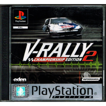 V-Rally Championship Edition 2 original [PS1, английская версия] USED