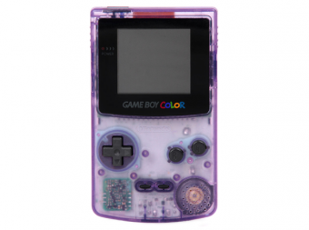 Game Boy Color - прозрачный фиолетовый [USED] 1