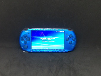 PSP 3000 Blue 3