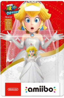 Фигурка Amiibo Пич  Свадебная Одежда (коллекция Super Mario)